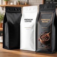 Sachets Doypack Personnalisés avec Logo Imprimé en Gravure (BOPP/VMPET/PE de Qualité Alimentaire) pour Emballage de Snacks, Grains de Café et Sushi