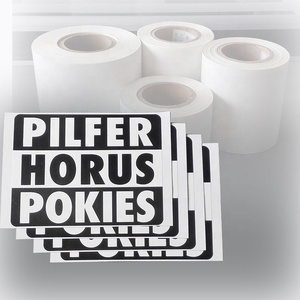 Chất Lượng Cao Trắng Dính Sticker Tự Thiết Kế Tùy Chỉnh Vỏ Trứng Graffiti Cá Nhân Giấy - Product Image 1