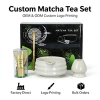 Ensemble de bols en céramique Chawan Matcha en grès japonais Beige personnalisé avec bec verseur tasses en céramique Katakuchi Matcha japonaises faites à la main