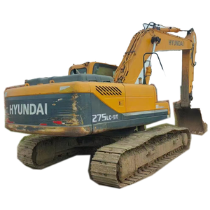 Excavatrices Hyundai d'occasion en bon état, Hyundai 275lc -9t 27 tonnes, excavatrice sur chenilles d'occasion, accessoire tarière d'origine - Product Image 2