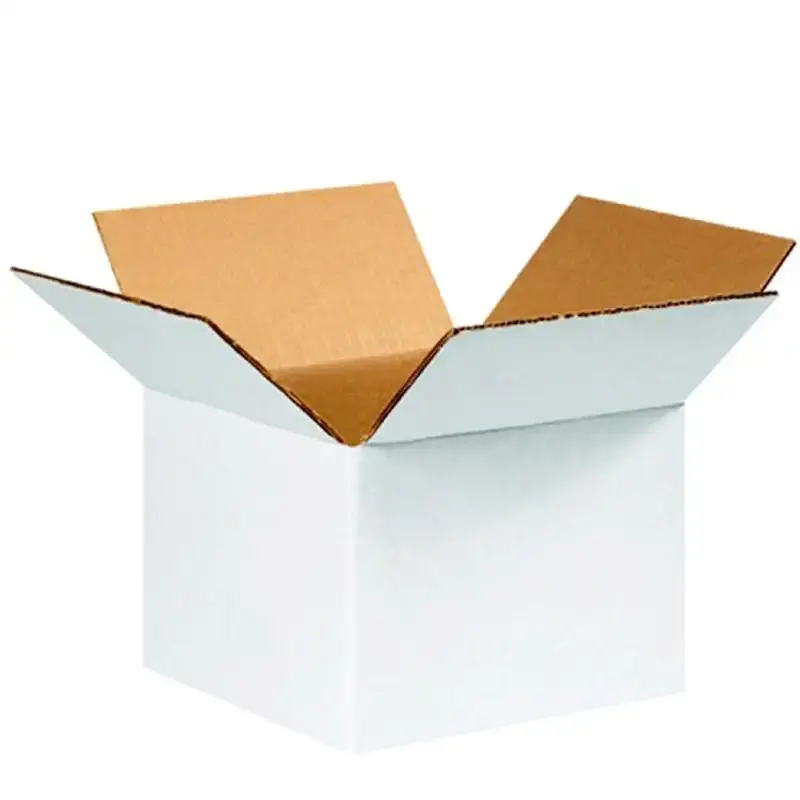 Custom Size 6" Recyclable Rigid Cardboard Carton for Food Industry with Matt Lamination UV Coating Stamping Embossing
