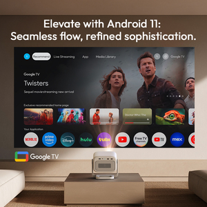 Proyector portátil BYINTEK UFO U90 Max 700 ANSI con batería recargable y soporte ajustable para acampar al aire libre - Product Image 4