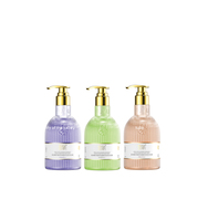 Vente chaude Gel Douche Parfum Longue Durée Acide Aminé Clarté Parfum Gommage Fleur Pâte Hydratant Parfumé Efficace