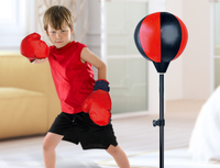 Sac de frappe autoportant TAP de haute qualité pour enfants, réglable et économique, avec ballon de réflexe de boxe, pour l'entraînement physique des enfants