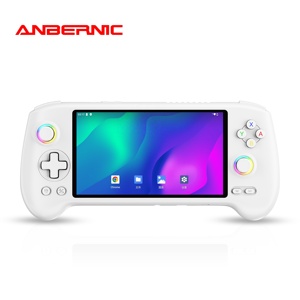 Pour la <span class=keywords><strong>console</strong></span> de jeu portable Anbernic RG557, haute performance, Android 14, écran OLED HD, 256 Go, appareil de jeu, double joystick, Wi-Fi - Product Image 1
