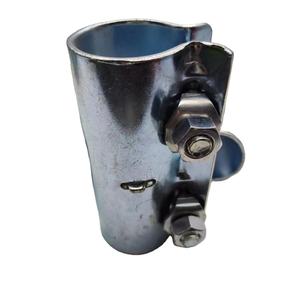 Raccords de tube demi-coupleur en acier Q235, types pivotants/fixes, collier de serrage pour pièces <span class=keywords><strong>d</strong></span>'<span class=keywords><strong>échafaudage</strong></span> et <span class=keywords><strong>d</strong></span>'échelle 48,6x48,6 - Product Image 4