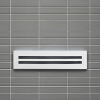 Sistem HVAC, Kisi-kisi Plafon, Penutup Ventilasi Fleksibel, Kisi-kisi Ventilasi, Material Aluminium untuk Basement, Rumah Sakit, Dapur
