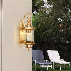 New Arrival Nordic Style Retro Sconces <b>Lights</b> Waterproof Stairs Corner Classic Outdoor Garden Led <b>Wall</b> Lamps - Product Image 5