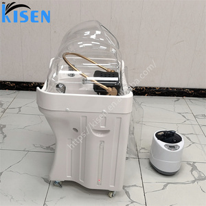 Kisen New Model Pipeless Luxury Shampoo <b>Bed</b> with Fashion ABS Material No Pipes Portable Durable Shampoo Basin - Product Image 3