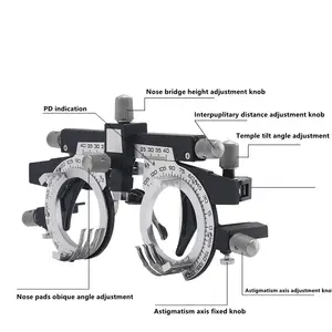 Professional Adjustable Optical Optic Eye Optometry Test Trial Lenses Frame Optometry Optician Trial Lens