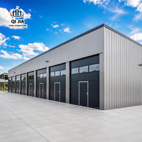 Garage métallique préfabriqué sur mesure, structure en acier pour le stockage de voitures, atelier, garage extérieur multifonctionnel
