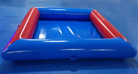 Piscine gonflable pour chien en PVC, personnalisée, pour l'intérieur et l'extérieur