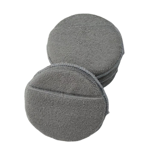 Éponge de nettoyage et de polissage pour voiture, professionnelle, de qualité supérieure, douce, en microfibre, tampons applicateurs de cire pour voiture - Product Image 4