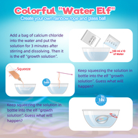 Kit d'apprentissage ODM/OEM BIG BANG SCIENCE : Fabricant de kits de moulage d'elfes aquatiques magiques, ensemble d'apprentissage STEAM pour la chimie scolaire en classe