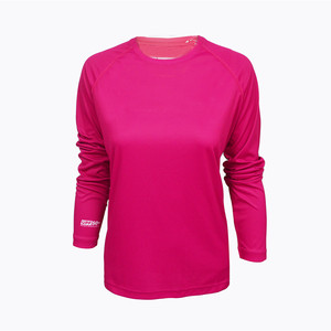 <span class=keywords><strong>T</strong></span>-<span class=keywords><strong>shirt</strong></span> de pêche rose rapide pour femmes de haute qualité 100% Polyester Protection <span class=keywords><strong>UV</strong></span> Plus Size - Product Image 2