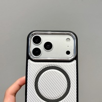 Nouvelle coque de téléphone magnétique mate de haute qualité pour hommes, compatible avec iPhone 18 Pro Max, 17 Pro, 17 Air, 16, 15, 14, 13, en acrylique, protection intégrale