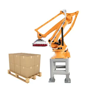 Automatische Palletiseermachine Robotarm Palletiseermachine Voor Pallet Wikkelen