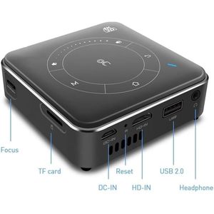 Proyector Mvuyo para el Hogar con Android 9, Batería Integrada de 3-4 Horas de Duración, para Uso en Cine en Casa - Product Image 4