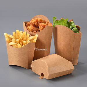 Kotak Kemasan Kentang Goreng Wadah Keripik Kentang Kotak Camilan Kentang Goreng untuk Pesta - Product Image 3