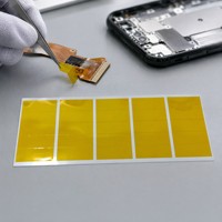 Lámina de Aislamiento de Poliimida (PI) Cortada a Medida, Resistente a Altas Temperaturas, para FPC, PCB, Motor, Batería, Protección de Contactos Dorados, OEM