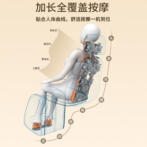 Massage Cushion Full Body Coverage Neck Back Waist Leg Massage With <b>Remote</b> <b>Control</b> Plug In Heat Therapy - Product Image 2