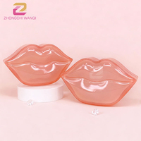 Pot cosmétique créatif en forme de lèvres, 60 grammes, ABS PP, contenant en plastique original pour traitement des lèvres, emballage de produits de beauté