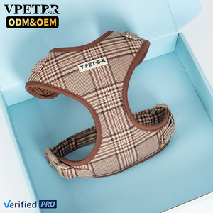 Juego de arnés de terciopelo de lujo para perros, diseño personalizado de oso de peluche para collar de Bulldogs franceses, razas de Sherba, transpirable, talla XS - Product Image 5