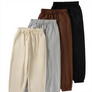 Pantalon de ville brodé Overlord <span class=keywords><strong>City</strong></span> 2025 pour homme, 100 % coton, respirant, doublé polaire, style hip-hop, taille mi-haute, devant plat - Product Image 6