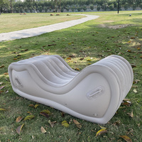 Chaise Sexuelle Gonflable en Forme de S, Canapé d'Amour Intérieur pour Chambre à Coucher, Meuble Sexuel pour Adultes