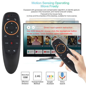 Control Remoto por Voz Inalámbrico G10 de Plástico Personalizado para MECOOL <span class=keywords><strong>Google</strong></span> para Fire TV Stick 4K - Product Image 4