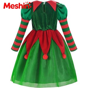 Costume de Père Noël pour enfants Meshin Price, en polyester, pour les fêtes, Noël, carnaval, en stock - Product Image 3