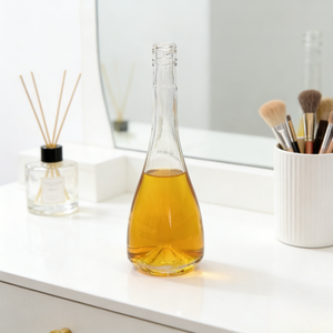 ขวดแก้วใสหนาคุณภาพพรีเมียม ดีไซน์สวยงาม สำหรับวิสกี้ บรั่นดี วอดก้า สุรา และเหล้าชนิดพิเศษ ขวดปิดผนึกอย่างดี ทนทาน - Product Image 6