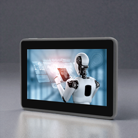 Mini moniteur Android industriel 7-13,3 pouces Rockchip VGA tactile, montage mural, WIFI disponible, CPU RK3288 2G 32G, système d'exploitation Linux