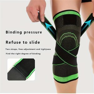 1 pièce Genouillère de sport élastique à compression pour homme, support de genou, équipement de fitness, protection pour basketball, volleyball, tennis, cyclisme - Product Image 5