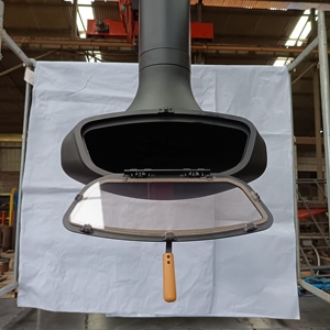 Estufa de Leña Clásica para Interiores, de Acero <span class=keywords><strong>Refractario</strong></span>, para Calefacción <span class=keywords><strong>Interior</strong></span> - Product Image 3