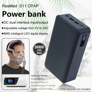 2025 nouvelle banque d'alimentation 80W CPAP Powerbank Machine Powerbank alimentation de secours Compatible avec ResMed <span class=keywords><strong>AirSense</strong></span> <span class=keywords><strong>11</strong></span> - Product Image 2