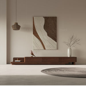 أثاث عصري بسيط من خشب الجوز ، أرضيات خشبية فاخرة وأنيقة ، أثاث قائم لغرفة المعيشة وغرفة النوم - Product Image 4