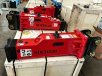 Martillo Hidráulico Silencioso para Miniexcavadora de 3 Toneladas, Compatible con Kubota KX033, Yanmar ViO35, Komatsu PC30, Hitachi ZX30