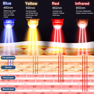 Equipamento de Spa para Uso Doméstico 2026, Máquina Facial de Terapia com Luz LED para Rejuvenescimento da Pele em 4 Cores - Product Image 2
