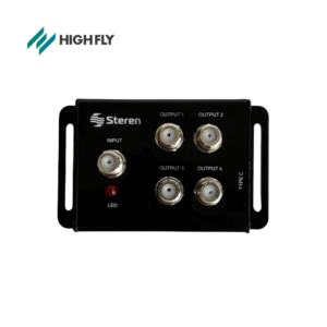Amplificador de Potencia Highfly <span class=keywords><strong>Steren</strong></span> Tipo C 1 Entrada 4 Salidas, Molde Privado, Origen CN y GUA - Product Image 3