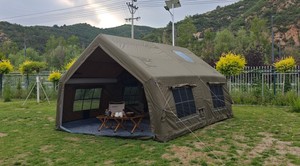 4*<span class=keywords><strong>6</strong></span> Grande Fête <span class=keywords><strong>de</strong></span> Famille Pas Cher Extérieur Double Maison Préfabriquée <span class=keywords><strong>Gonflable</strong></span> Camping Plage Ombre Pliable <span class=keywords><strong>Tente</strong></span> 3.6x4.8m <span class=keywords><strong>Toile</strong></span> - Product Image 2