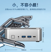 Mini PC Haier Yunyue AMD Ryzen7 H255 R7-8745HS 16 Go 32 Go DDR5 6xUSB3.2 DP1.4 HDI2.0 Type-C Thunderbolt PCIe4.0 SSD Gaming