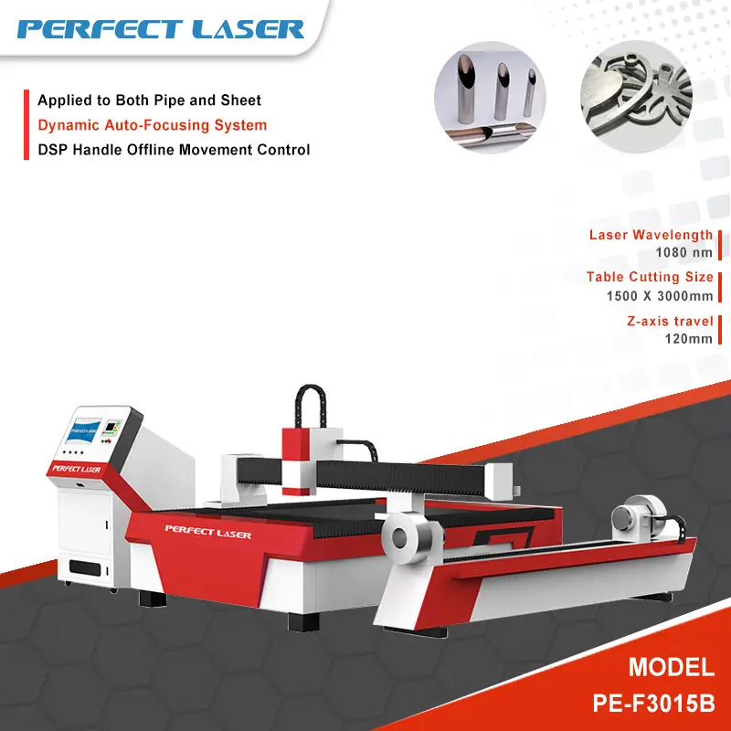 Perfect Laser-1000w 2000w 3KW 6KW 3015 cut cnc Fiber laser metal cutting cutter machines Price for aluminum copper carton steel