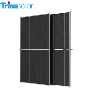 แผงโซลาร์เซลล์พลังงานสูงแบบขายส่ง 705W-720W ชนิด N สำหรับ HJT Bifacial BIPV HBC แบบกระจกสองชั้น รับประกัน 15 ปี - Product Image 1
