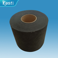 Filtre à air en charbon actif noir de haute qualité, tissu non tissé spun-bonded, rouleau uni, anti-UV, respirant, antistatique