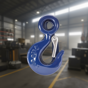 Ttake Eye <b>Hook</b> Carbon Steel C40 With Safety Lock Ce Certified Lifting Anchoring Accessory - Product Image 3