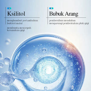 KORMESIC Dentifrice Blanchissant Certifié Bpom, Marque Privée, Vente en Gros, 100g, Inhibe la Plaque <span class=keywords><strong>Dentaire</strong></span>, Rafraîchit l'Haleine, Menthe - Product Image 4