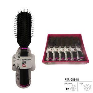 Pettine con Setole Morbide per Acconciare e Districare, Set da 12 Pezzi - Product Image 2