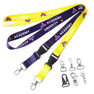 Custom <b>Polyester</b> Sublimation Key <b>Lanyard</b> Neck Strap Personalized <b>Lanyard</b> With Logo Custom - Product Image 1