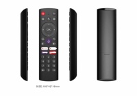 Control Remoto por Voz Inteligente OEM/ODM Compatible con 2.4G BT para Android TV Box, Proyector